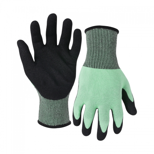 15G cut D/A4 DuraTuff palm coated gloves - Steel
