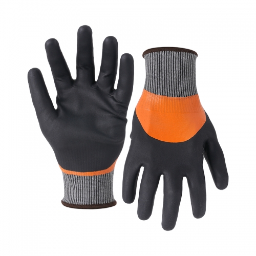 15G cut D/A4 DexiFoam double coated gloves(fully/half)-Glass and Steel Free
