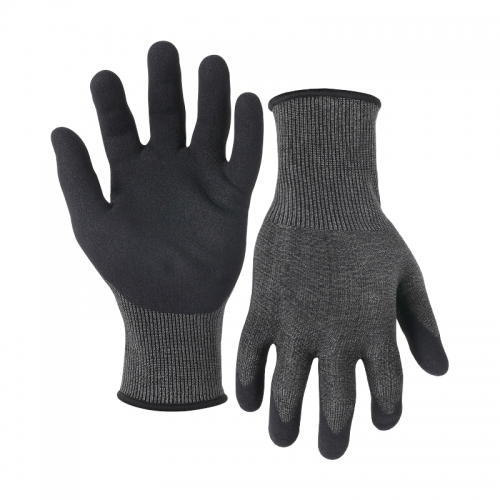 18G cut D/A4 G-Flex palm coated gloves-Level D/A4(Glass Fibre）