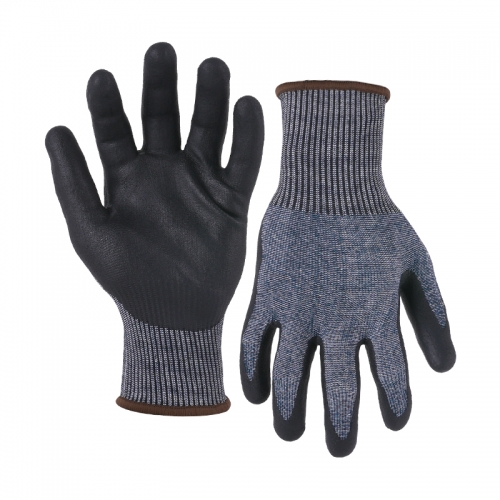 13G cut D/A4 DexiFoam palm coated gloves