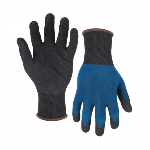 15G nylon/spandex shell G-Flex palm coated gloves