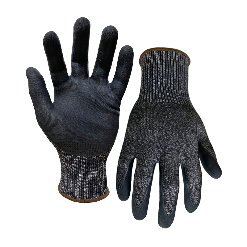 15G cut D/A4 DexiTouch palm coated gloves-Glass and Steel Free