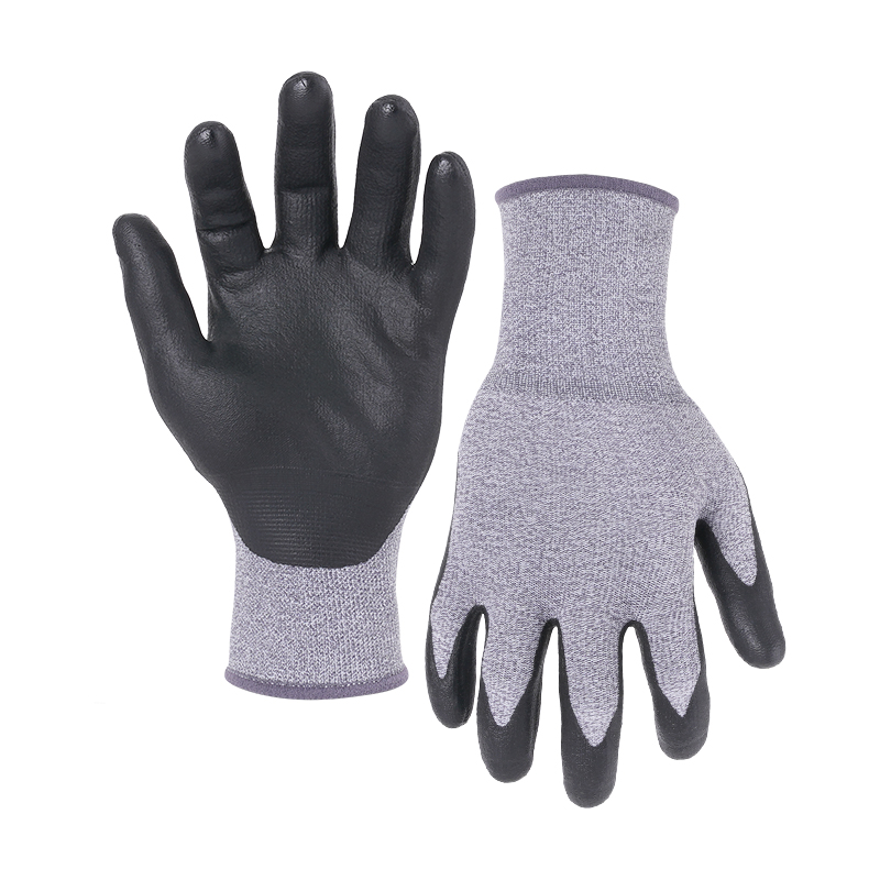 15G nylon/spandex shell AQUTEK palm coated gloves