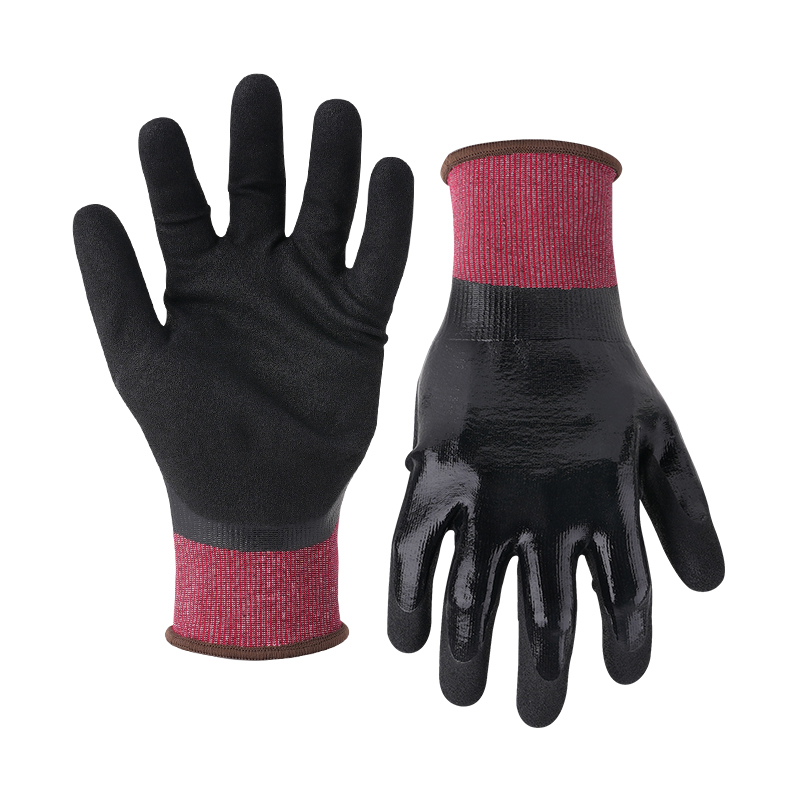 18G cut D/A4 G-Flex double coated gloves (fully/palm)-Glass and Steel Free