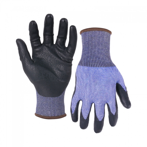 15G cut F/A6 UNIQFLEX palm coated gloves-Steel/Glass Fibre