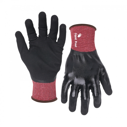 21G cut D/A4 G-Flex Plus double coated gloves(fully/palm)-Steel