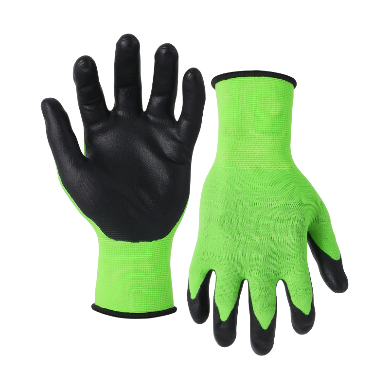 15G nylon/spandex shell AQUTEK palm coated gloves