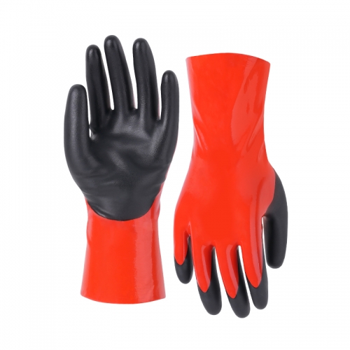 18G nylon shell with GripFoam Pro nitrile Gauntlet 26cm, Type B