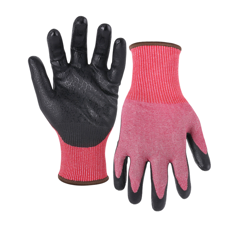 15G cut F/A6 UNIQFLEX palm coated gloves-Steel/Glass Fibre