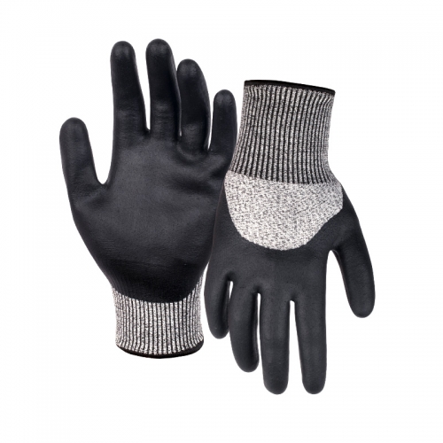 13G cut D/A4 DexiFoam half coated gloves-Glass and Steel Free
