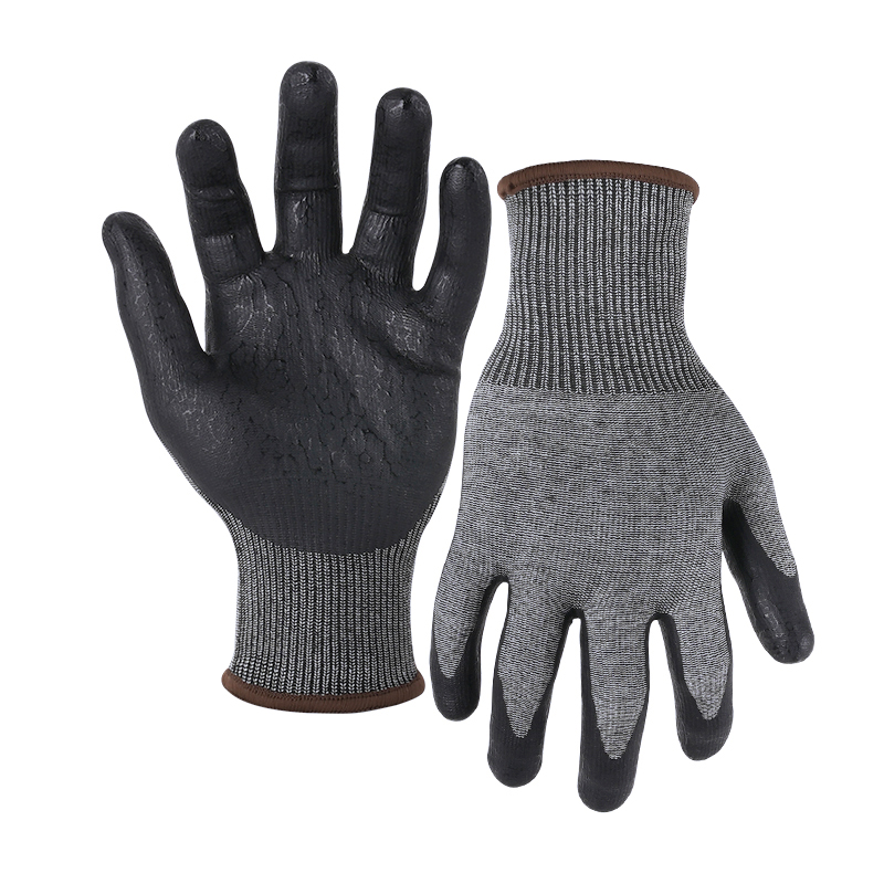 18G cut D/A4 UNIQFLEX palm coated gloves-Glass and Steel Free