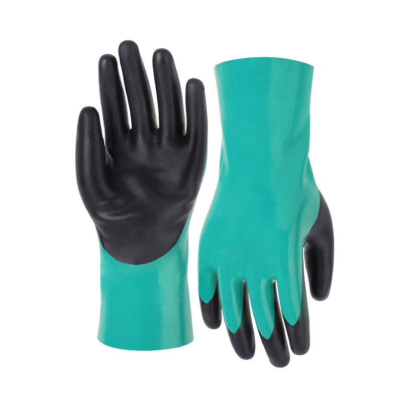 18G cut E/A5 with GripFoam Pro nitrile Gauntlet 26cm Type B （Steel）